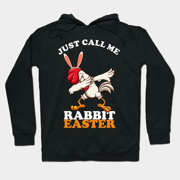 EASTER BUNNY DABBING - EASTER CHICKEN Hoodie by Pannolinno